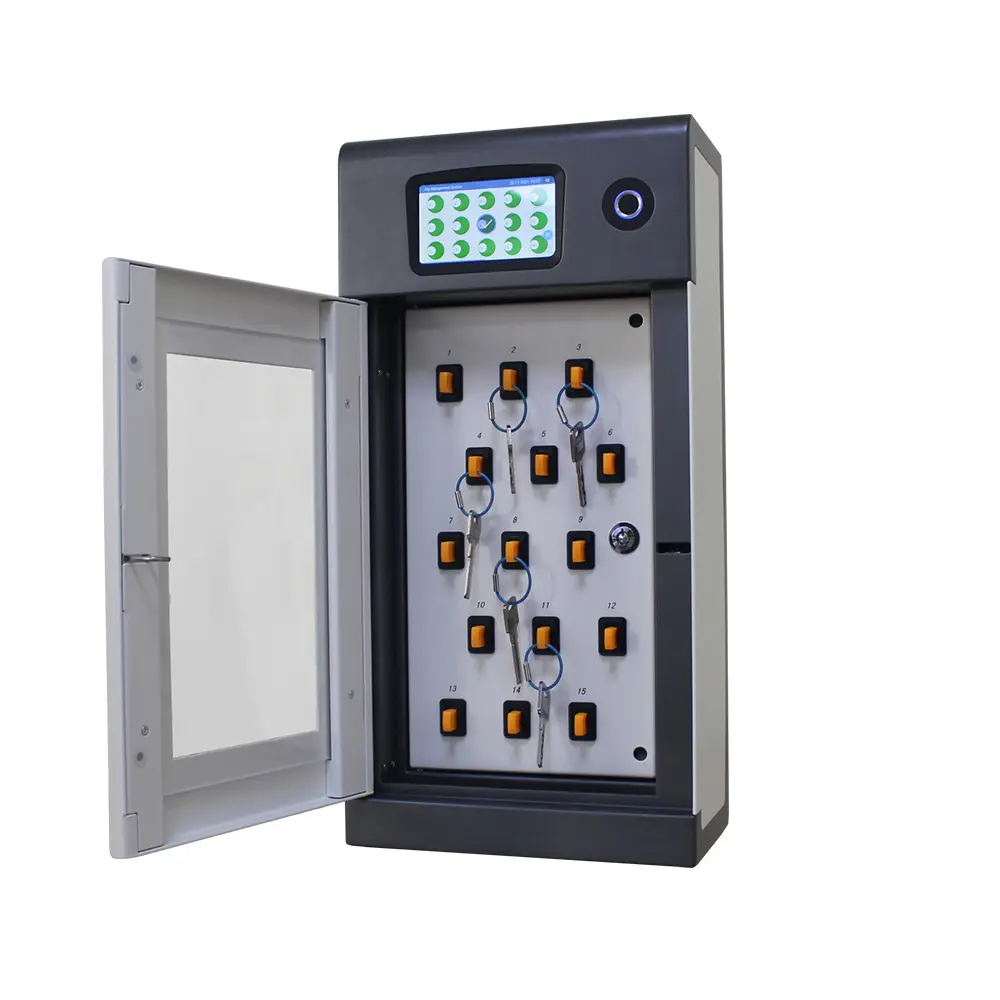 Key cabinet wall mount combination lock smart password and key lock cabinet