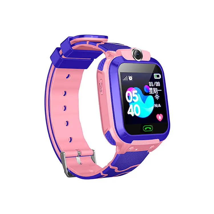 gps lbs location phone call SOS camera touch screen games smart watch kids q12