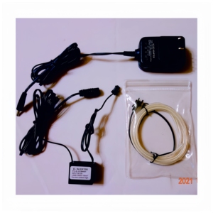 <span class=keywords><strong>Fil</strong></span> EL avec driver AC110V/240V. Contrôle Constant/Flash/Sonore. Multicolore. Pliage et découpe sur mesure. Néon <span class=keywords><strong>Lumineux</strong></span> - Product Image 5