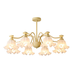 American Retro Country <b>Style</b> Chandelier Multi <b>Head</b> Led Light For Living Room Dining Room Bedroom - Product Image 3