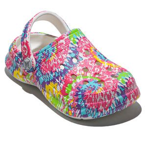Sabots solides pour enfants, respirants, antidérapants, chaussures de jardin, boucle papillon réglable, trous de ventilation personnalisables, pantoufles pour tout-petits - Product Image 3