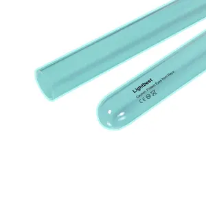 Clear Clear Quartz Tube lampu ultraviolet 254nm lampu UVC tahan air perlindungan kuarsa kaca Lengan harga pabrik