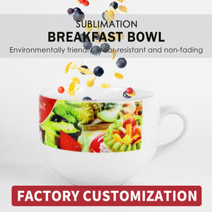 Prodotti di tendenza 2022 nuovi arrivi ciotole tazza da colazione in ceramica per tè al latte con manico fornitore di tazze a sublimazione in ceramica - Product Image 5