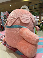 Costume de mascotte de dessin animé en peluche gonflable personnalisé fête publicité vêtements pour animaux adulte