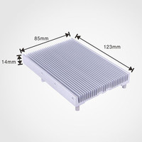 Échangeur de chaleur en aluminium, ailettes de refroidissement pour ordinateur, radiateur personnalisé OEM, ailettes de radiateur, nouveau dissipateur thermique pour processeur, 3W, CN;GUA, prise en charge ARGB, CE, FCC