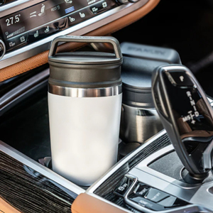 Tazza da Caffè per Auto Isolata/Refrigerata in Acciaio Inox 304 con Manico e Display della Temperatura, Ecologica, Novità 2025 - Product Image 2