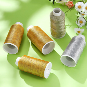 Gold Thread Spool Polyester <b>Braided</b> <b>Cord</b> For Jewelry Making DIY Craft 100M Length Wear Resistant Handmade Necklace Bracelet - Product Image 1