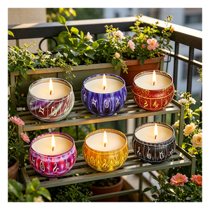 Mothers Day <b>Candle</b> <b>Set</b> Luxury Tin Packaging Vanilla Essence Wellness Boutique Holiday Display Signature Collection - Product Image 5