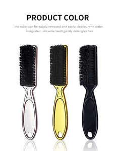 Pennello per Barba Personalizzato in Nylon, Strumento di Pulizia per Lame di Tosatrici, Manico in Plastica per Uso Professionale - Product Image 4