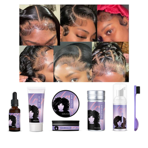 Échantillons gratuits Pot de <span class=keywords><strong>vanille</strong></span> noire de marque privée sans écaillage pour cheveux noirs naturels - Product Image 4
