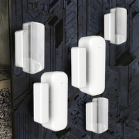 EWELINK Smart Home WiFi magnético puerta ventana Sensor Zigbee 3,0 inalámbrico PC Material Bar batería voz/aplicación controlada para hoteles
