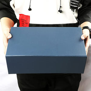 Magnet Kertas Lipat Kemasan Datar Kotak Hadiah Logo Cetak Kustom Kotak Paket Hadiah Magnetik - Product Image 5