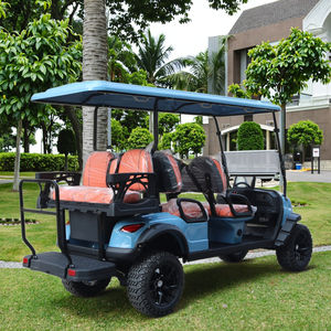 Voiture de golf électrique ROYALWAVE de haute qualité à 6 places, homologuée CE, châssis 48/72V, état neuf, buggy pour adultes, terrain de golf - Product Image 2