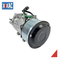 Compresseur de climatisation automobile adapté aux excavatrices Caterpillar 320D 320D2 323D2 329E 323F 330F SD7H15 372-9295 12PK 24V