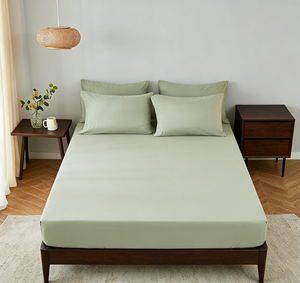 Juego de Sábanas de Microfibra Serie 1800 para Cama Queen, 6 Piezas, Verde Salvia, Bolsillo Profundo de 14 Pulgadas, Lujo de Hotel, Transpirables, Amigables con la Piel - Product Image 4