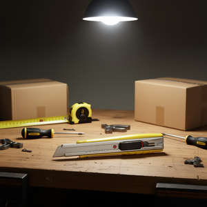 Stanley Utility Knife 18 Mm Single Blade With Safety Lock For Precision Cutting - Product Image 3