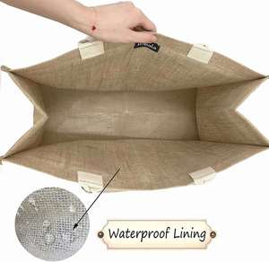 Bolso de Playa Grande Tejido Multifuncional Ecológico y Natural Personalizado, Bolso de Hombro de Yute de Lujo Multifuncional de Diseño - Product Image 2