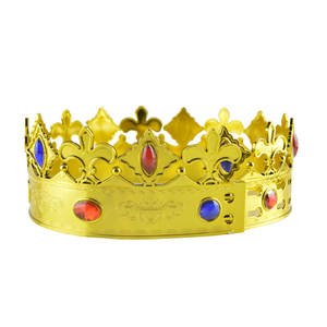 Couronne de prince - Couronne universelle pour hommes et femmes - Couronne pour accessoires et fournitures de fête - Product Image 1