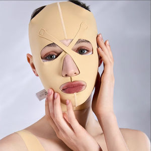 لفافة ضاغطة مرنة للوجه بعد العمليات الجراحية، قابلة للتنفس، مصنوعة من السباندكس، غطاء مرن للوجه، حزام للتحكم في البطن للنساء - Product Image 4