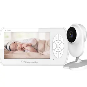 2020 NUOVO Video Baby Monitor con la Macchina Fotografica HD 1080 P, 4.3 ''Schermo LCD e Audio vendite dirette Della Fabbrica Amazon