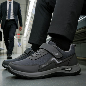 Zapatos Casuales de Venta Directa de Fábrica, Cómodos, Asequibles, Antiolor, con Cierre de Velcro, Prácticos <span class=keywords><strong>para</strong></span> el Uso Diario - Product Image 1