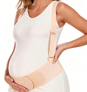 Faja de Soporte Abdominal para Maternidad Directa de Fábrica con Soporte Contorneado Bajo el Vientre y Correas Ajustables Deslizantes para Soporte Lumbar - Product Image 1
