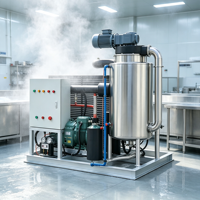 Machine à glaçons en cube à refroidissement par air, réfrigérant écologique R404A, dispositif de production de glace sanitaire pour café, restauration, usine aquatique