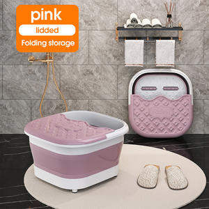 Bak Mandi Kaki Lipat Portabel dengan Suhu Konstan, Plastik Tebal, dan Desain Penyimpanan Mudah - Product Image 4