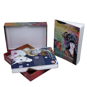 Juego de mesa de ocio y entretenimiento <span class=keywords><strong>en</strong></span> inglés, oráculo, adivinación femenina, cartas de <span class=keywords><strong>Tarot</strong></span>, ángeles, nuevo estilo - Product Image 2