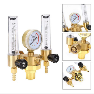 Régulateur de débit d'argon double 0-15 SCFH CGA580 pour le contrôle du gaz de soudage - Product Image 2