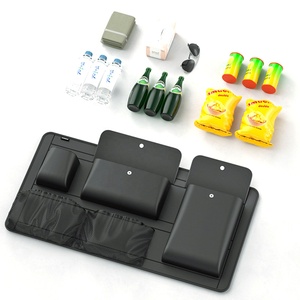 Boîte de rangement de voiture en cuir PU multi-usages réglable à haute capacité, organisateur de coffre à 5 compartiments, organisateur de siège arrière de voiture, sacs organisateurs de siège arrière - Product Image 5