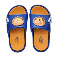 Luofu EVA enfant diapositives pantoufle semelle intérieure souple sandales en plein air sport pantoufle eva plastique lion décoré