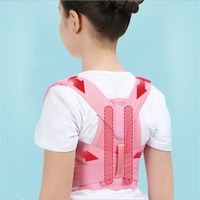Support lombaire réglable, confortable et respirant, correcteur de posture pour le haut du dos et les épaules, pour enfants.