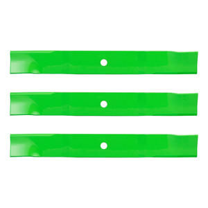 Cuchilla para cortacésped, pieza de repuesto verde de 18 pulgadas x 5/8 pulgadas para maquinaria de jardín A18532 3, modelo 047712003 - Product Image 5