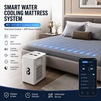 Matelas à refroidissement par eau avec système de refroidissement du lit, système de sommeil intelligent