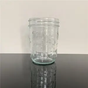 16 Oz Glas Inblikken Mason Jar Voor Opslag, Zelfgemaakte Voedsel Behoud, Jam, Honing, Yoghurt, augurk, Bonen, Bruiloft Gunsten