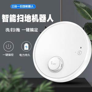 หุ่นยนต์ดูดฝุ่นโบว์เอไอ อายุการใช้งานแบตเตอรี่ 61-120 นาที ระบบนำทางแบบสุ่ม เครื่องกวาดดูดฝุ่นและถูพื้น สีดำ - Product Image 3