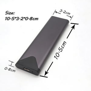 Custom M.<span class=keywords><strong>2</strong></span> Ngff Ssd Enclosure Caso di Alluminio Esterno M2 Ssd Enclosure 2240 2260 2280 Adatto - Product Image 2