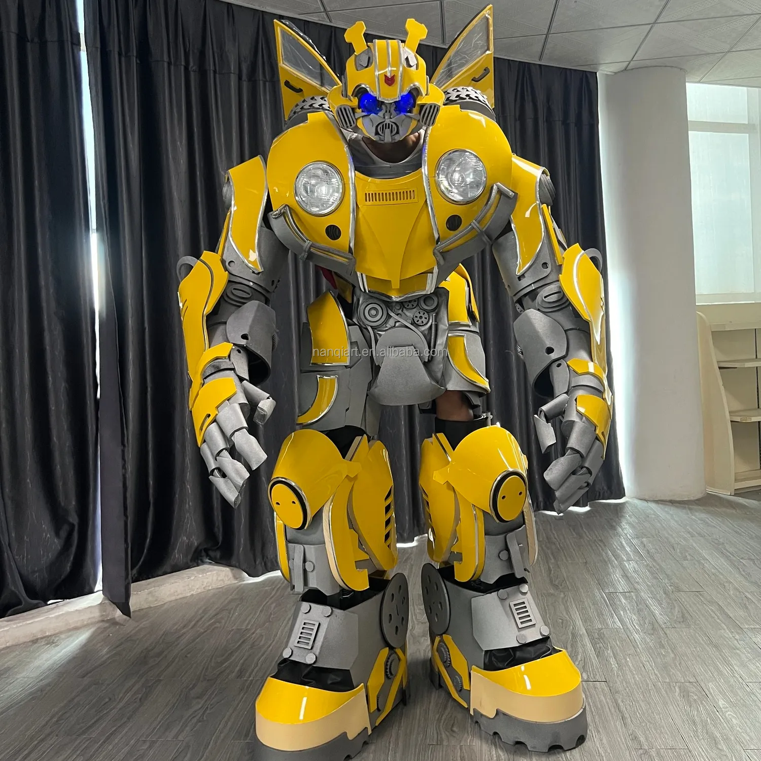 Costume De Robot De grande taille, vente en gros d'usine, Performance d'halloween, 9 pieds De haut, Costume De Cosplay, mascotte De Robot Les, Costumes