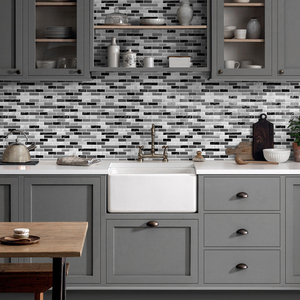 Precio barato gran calidad moderno impermeable autoadhesivo Backsplash azulejo pegatina <span class=keywords><strong>para</strong></span> cocina y sala de estar - Product Image 6