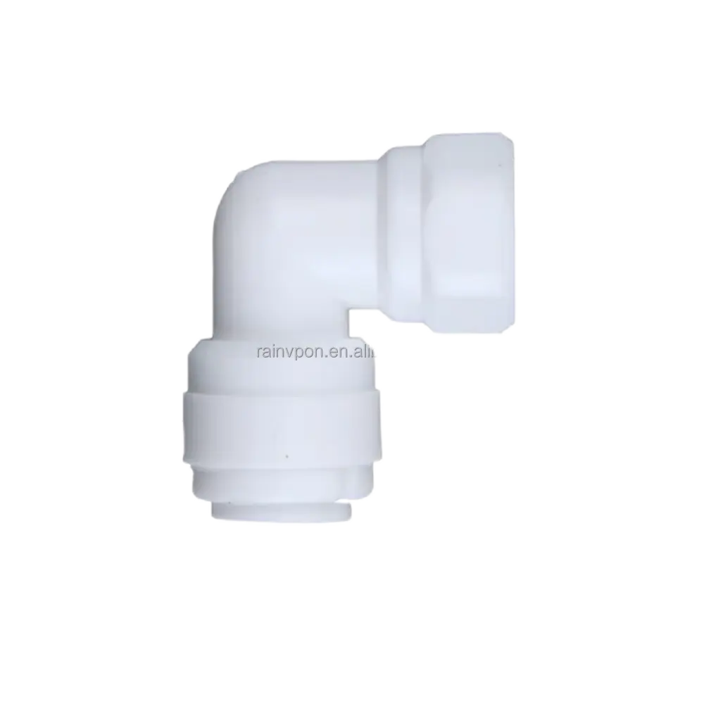 1/4 tubo " - 1/4" tubo tubo di raccordo per gomito connettore rapido acquario RO sistema di osmosi inversa filtro dell'acqua realizzato da Metatecno