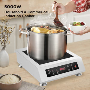 Table de cuisson intelligente four <span class=keywords><strong>wok</strong></span> électrique 2 brûleurs double intégré dans les cuisinières à induction - Product Image 5