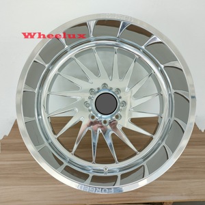 Đánh bóng nổi mũ giả mạo Bánh Xe Tải 24x14 26x14 26x16 28x16 28x14 cho Ford RAM Sierra Silverado bánh xe vành - Product Image 5