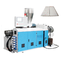 Conception professionnelle Pvc WPC Conseil Cadre Profil Revêtement Panneau Plafond Mur Faisant Extrusion Machine Ligne De Production