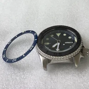 Piatto di Ceramica Cornici lunetta orologio inserti di Ricambio Per Seiko marca SKX007 SKX009 Mod Blu UK
