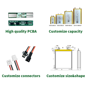 OEM Li-polymer pin 2000mAh 3000mAh <span class=keywords><strong>4000mAh</strong></span> 4500mAh Pouch Lithium ion polymer di động 3.89V LiPo pin - Product Image 4