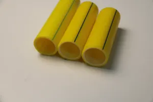 Çin tedarikçisi kaliteli düşük fiyat hdpe boruları 32/28mm renkli Fiber optik için Hdpe silikon çekirdek alt boru kanalı