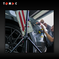 Kit d'outils robustes TOMAC pour camions, 51 pièces, avec colle et extracteur de bosses pour la réparation de carrosserie