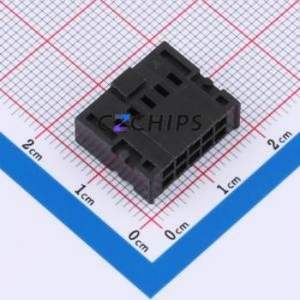 HC-XG-2*5Y-05 Housing (Wire-to-Board / Wire-to-Wire) P=2.54mm Connector 2x5P 2.54mm 2 5 - Product Image 1