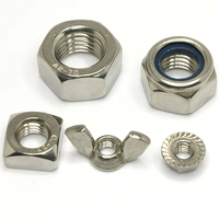 OEM M25 * 1.5 logam kualitas tinggi Titanium pengikat dengan M6 M8 Hex tipis kacang